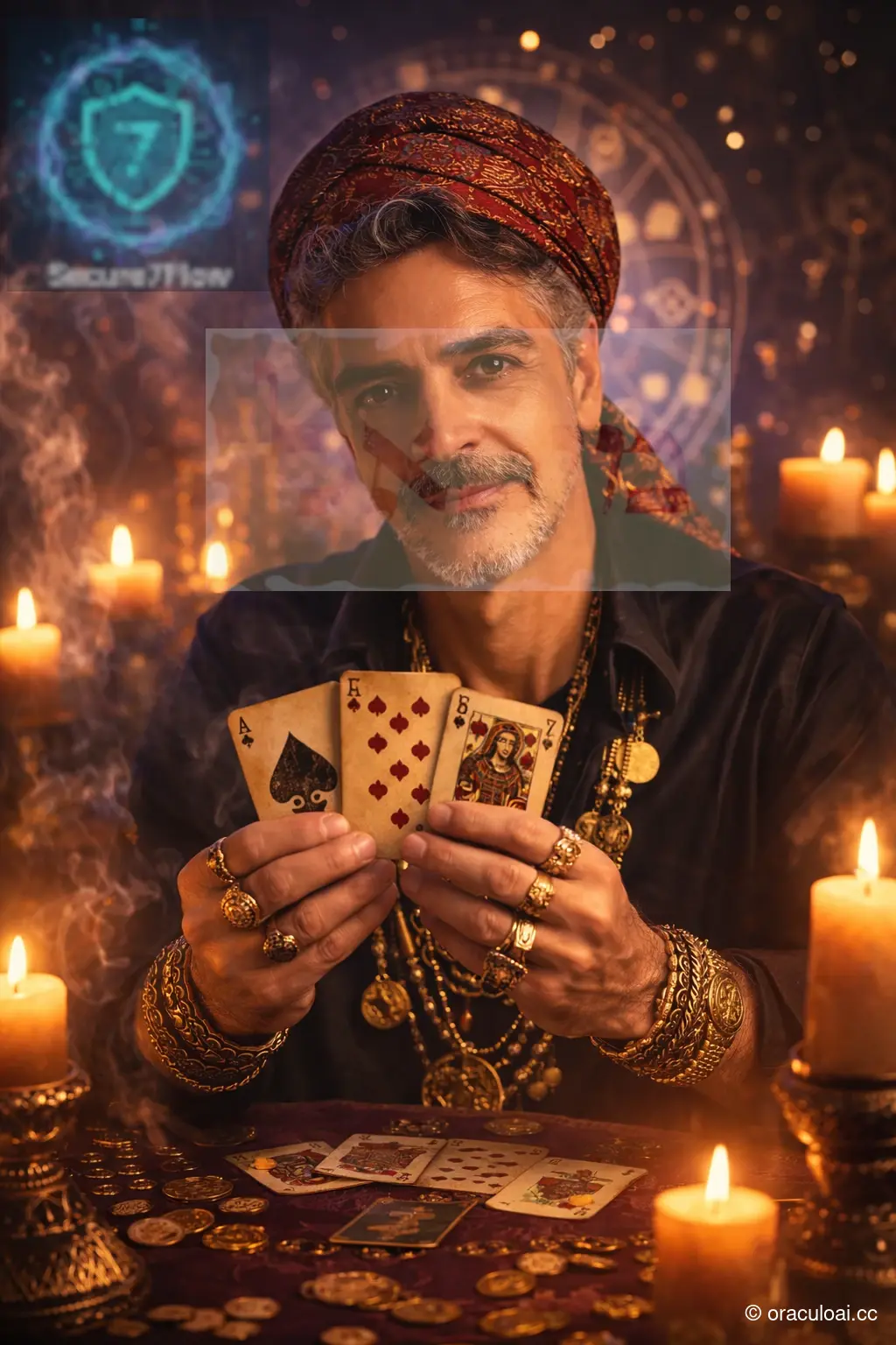 Nelson - Cigano Terapeuta com cartas